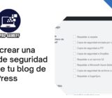 Cómo crear una copia de seguridad local de tu blog de WordPress