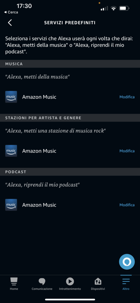 Cómo usar Spotify en Amazon Alexa: elija ajustes preestablecidos