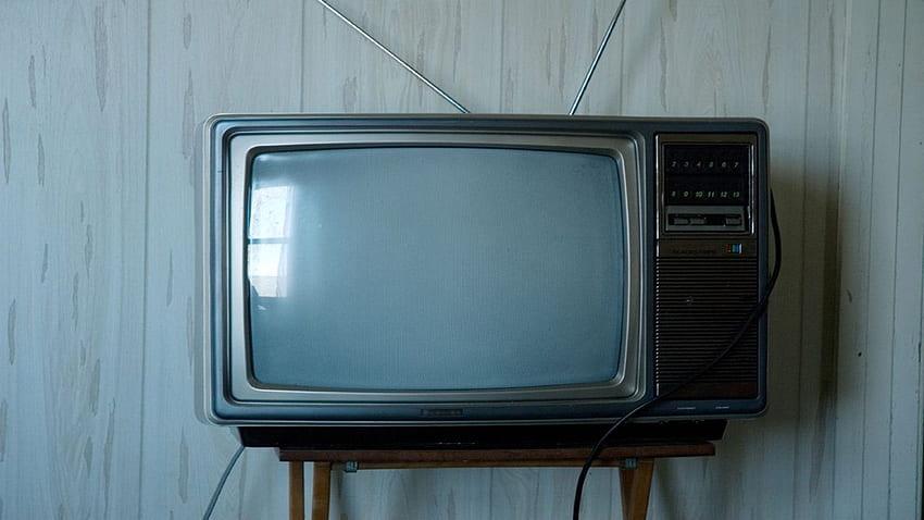 televisión de estilo antiguo